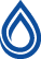 water-drop-lined blue water droplet graphic